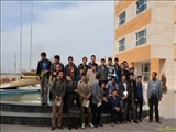 بازدید دانش آموزان دبیرستان آیت اله باقری از دانشگاه بناب