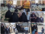 دانشجویان دختر دانشگاه بناب برای اردوی مشهد مقدس بدرقه شدند