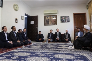 دیدار سرپرست جدید دانشگاه بناب و هیئت همراه با مدیر حوزه علمیه حضرت ولیعصر(عج)