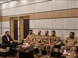 فرمانده و هیئت همراه گردان عملیاتی امام حسین(ع) با حضور در دانشگاه بناب، انتصاب دکتر بهزاد بینش به سرپرستی این دانشگاه را تبریک گفتند.