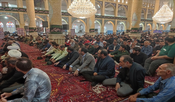 مراسم باشکوه گرامیداشت چهلم شهدای فرماندهان نظامی و دانشمندان هسته ای؛