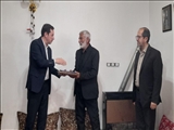 تجلیل دانشگاه بناب از خانواده سه شهید والامقام جنگ رمضان با حضور رئیس دانشگاه و رئیس بنیاد شهید