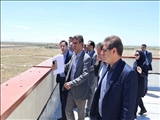 بازدید معاون عمرانی امور آموزش عالی سازمان برنامه و بودجه از پروژه‌های عمرانی دانشگاه بناب