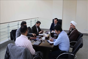 نشست هیئت رئیسه دانشگاه در سایت جدید برگزار شد