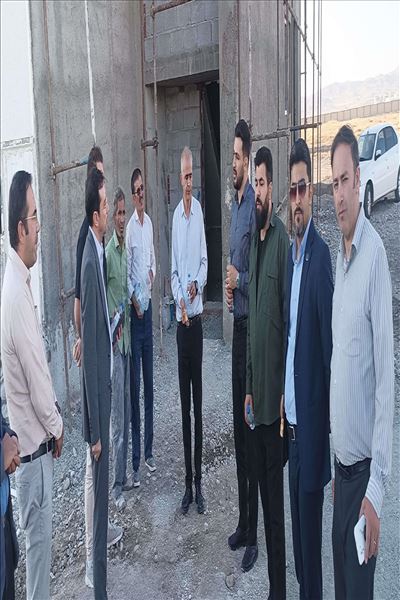 بازدید نماینده بنیاد برکت از سایت جدید دانشگاه بناب