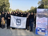 بانوان دانشگاه بناب در برنامه ورزش صبحگاهی پارک ملت بناب حضور یافتند