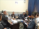 جلسه شورای فرهنگی دانشگاه با حضور مسئول نهاد رهبری دانشگاه بناب