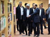 وزیر علوم، تحقیقات و فناوری از کتابخانه ملی ایران بازدید کرد