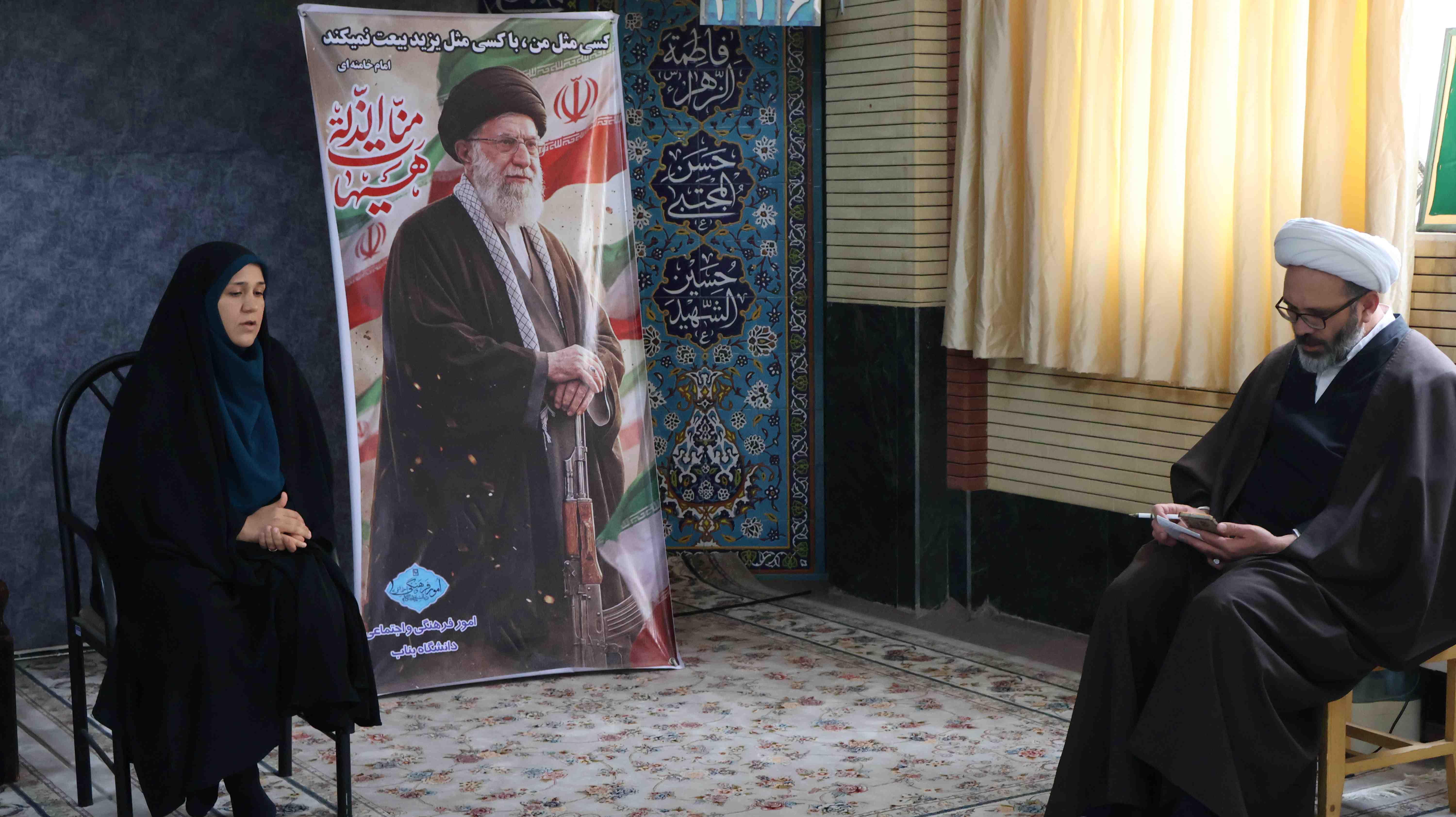 بازدید سرپرست دانشگاه بناب از ایستگاه‌های بازرسی شهرستان؛