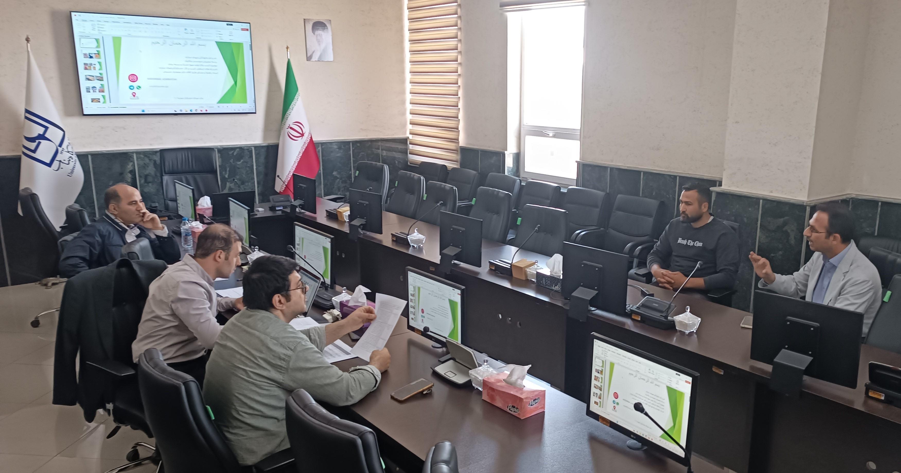 تجلیل سرپرست و هیئت رئیسه دانشگاه بناب از زحمات و تلاش های کارکنان دانشگاه بناب به مناسبت روز کارمند؛